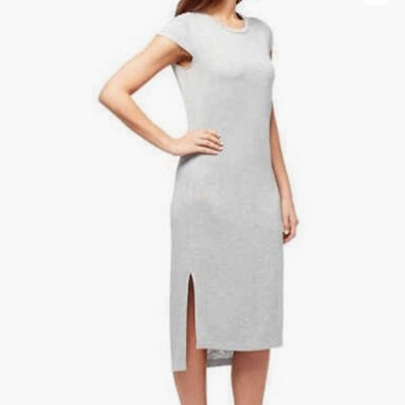 Jessica Simpson Light weight Medi Dress Grey Small - Picture 2 of 7